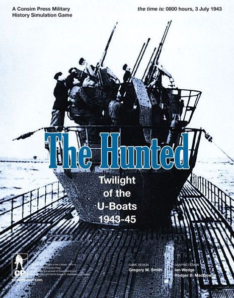 GMT Games The Hunted: Twilight of the U-Boats, 1943-45 - obrázek 1