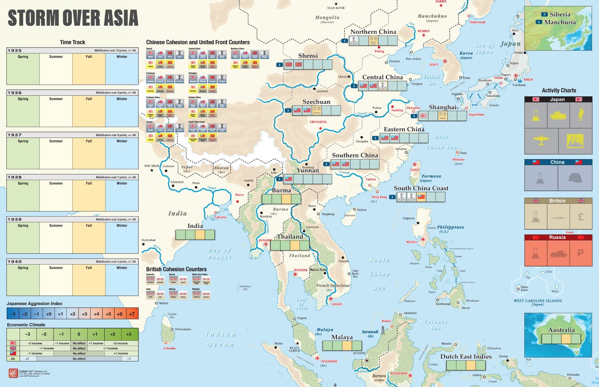 GMT Games Storm over Asia - obrázek 2
