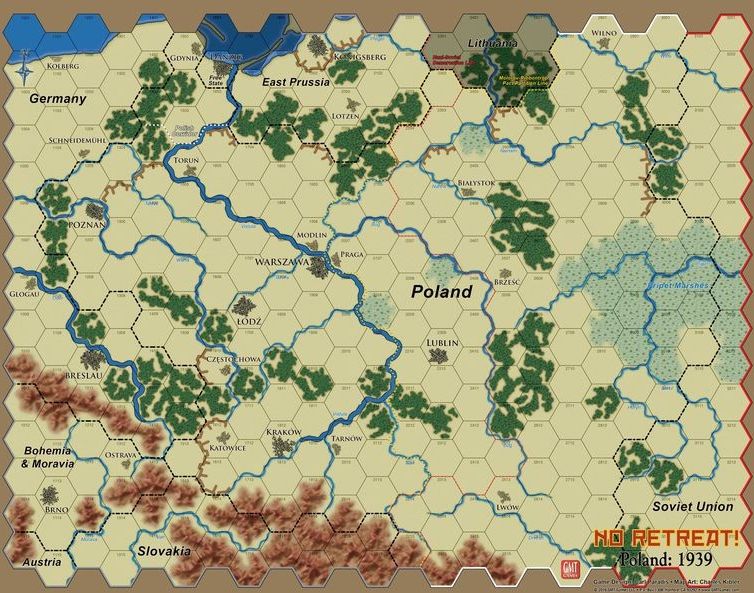 GMT Games No Retreat! Polish & French Fronts - obrázek 2