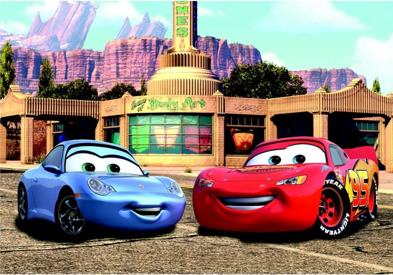 FOTOTAPETA DISNEY CARS - obrázek 1