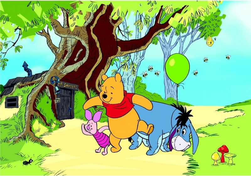 FOTOTAPETA DISNEY MEDVÍDEK PÚ - obrázek 1