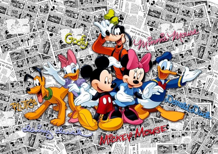 FOTOTAPETA MICKEY MOUSE - obrázek 1