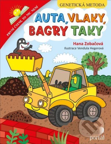 Auta, vlaky, bagry taky - Hana Zobačová - obrázek 1