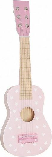 Jabadabado Dřevěná kytara růžová - obrázek 1