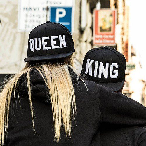 Párová čepice King and Queen - obrázek 1