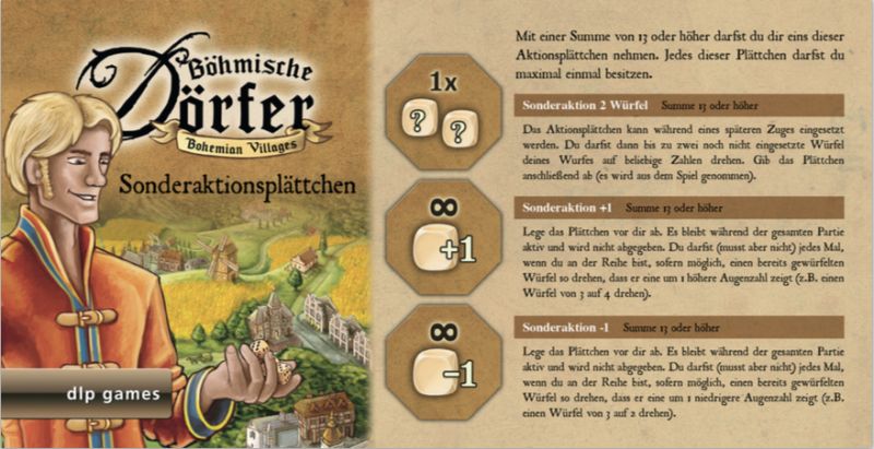 dlp Games Böhmische Dörfer Aktionsplätchen - obrázek 1