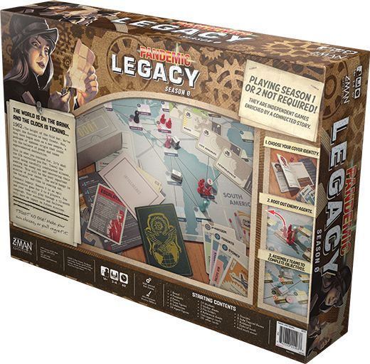 Z-Man Games Pandemic Legacy: Season 0 - obrázek 2