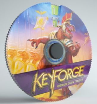 Gamegenic KeyForge Premium Chain Tracker - Saurians - obrázek 1