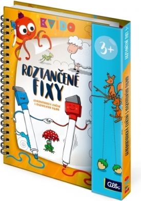 Albi KVÍDO Roztančené fixy 3+ - obrázek 1