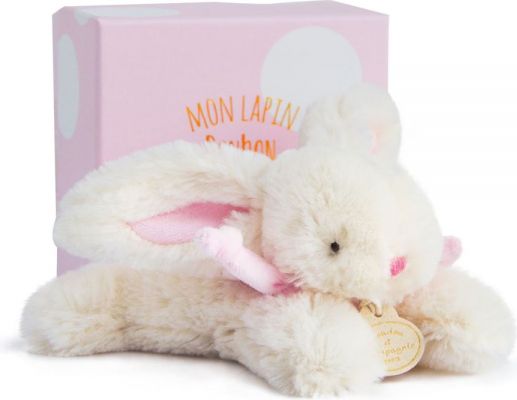 DouDou et Compagnie Lapin Bonbon Zajíček růžový 16cm - obrázek 1