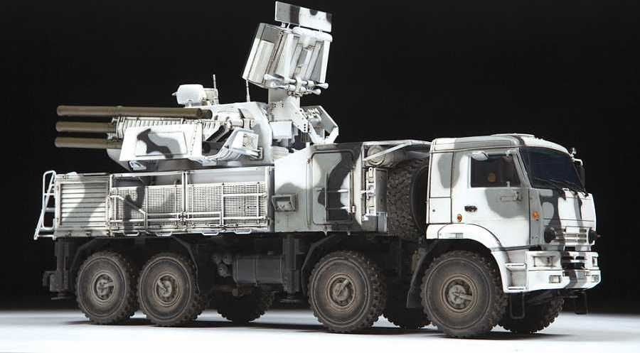ZVEZDA Model Kit military 3698 - Panzir S-1 "SA-22 Greyhound" (1:35) - obrázek 4