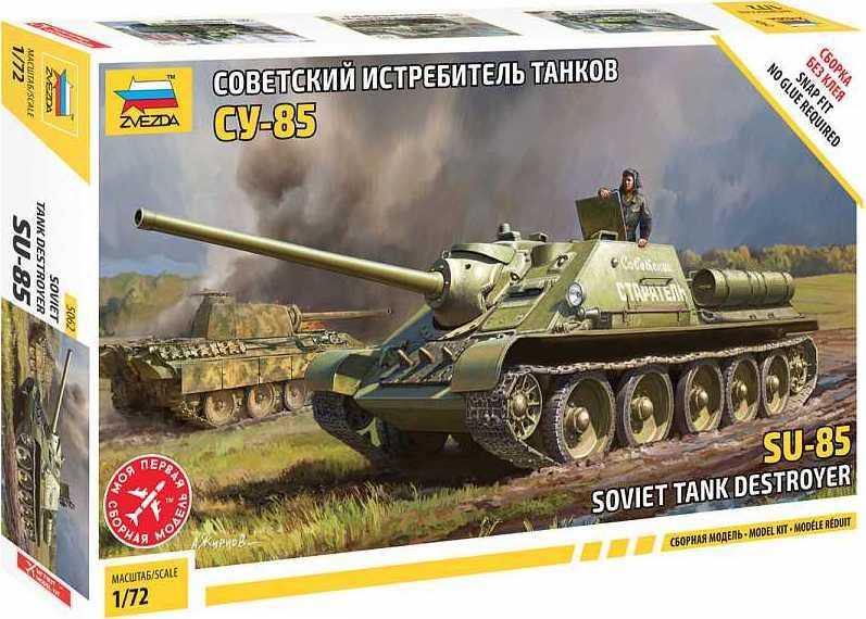 ZVEZDA Model Kit military 5062 - Soviet tank destroyer SU-85 (1:72) - obrázek 1
