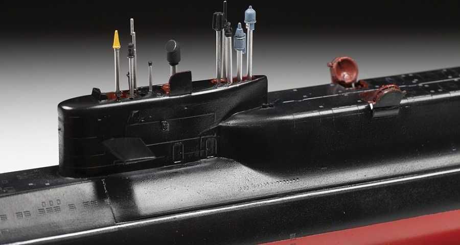 ZVEZDA Model Kit ponorka 9062 - "Tula"Submarine Delfin/Delta IV Class (1:350) - obrázek 5