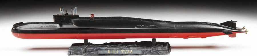 ZVEZDA Model Kit ponorka 9062 - "Tula"Submarine Delfin/Delta IV Class (1:350) - obrázek 8