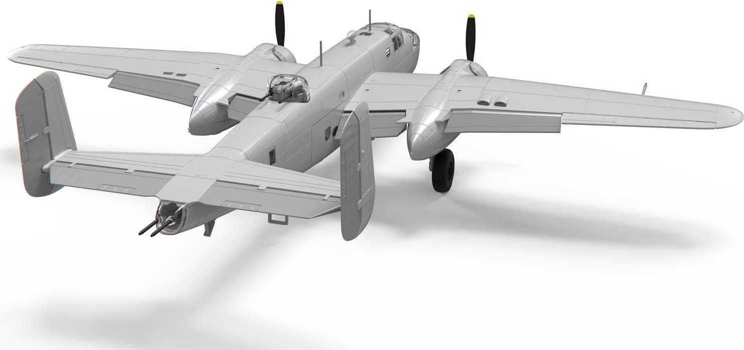 AIRFIX Classic Kit letadlo A06020 - North American B25B Mitchell 'Doolittle Raid' (1:72) - obrázek 5