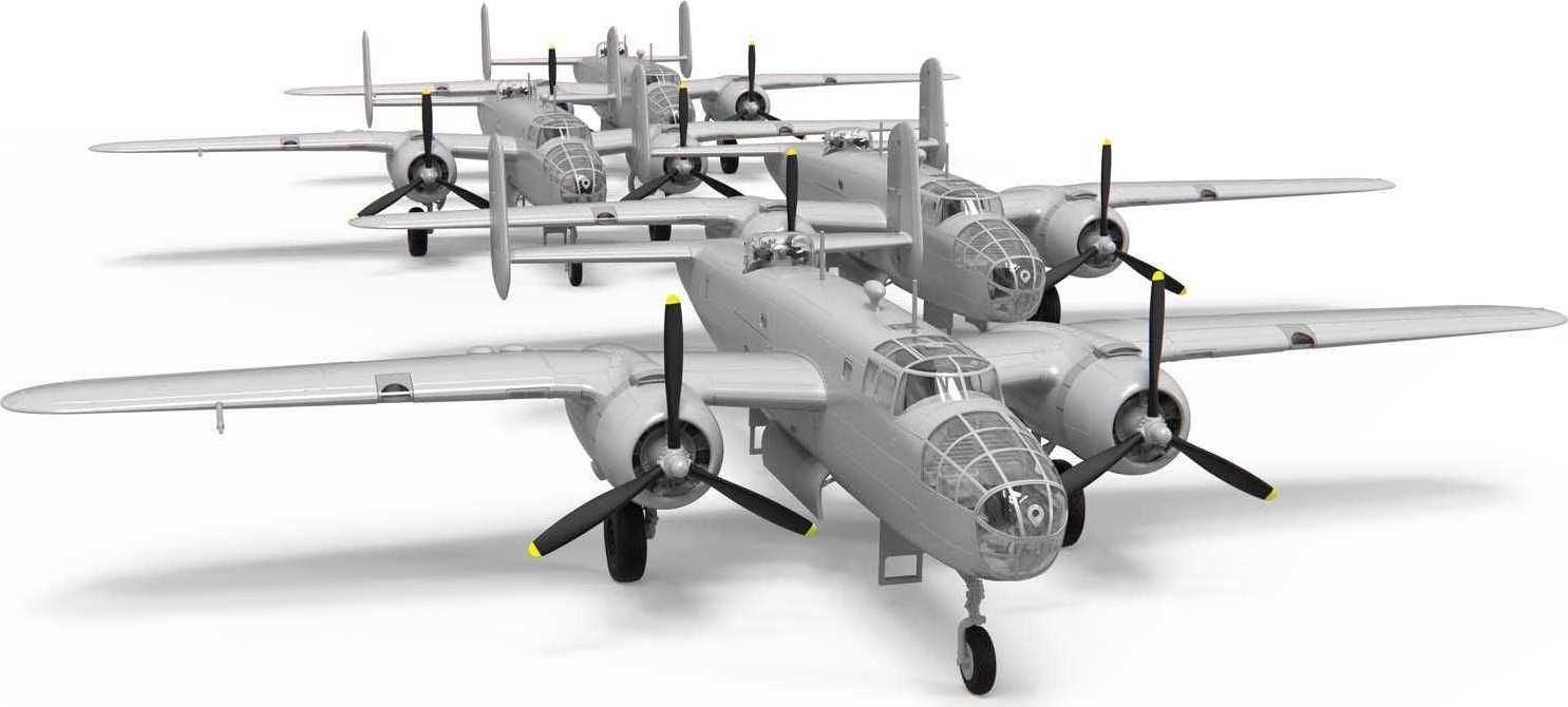 AIRFIX Classic Kit letadlo A06020 - North American B25B Mitchell 'Doolittle Raid' (1:72) - obrázek 8