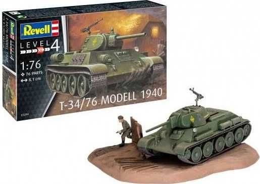 REVELL Plastic ModelKit tank 03294 - T-34/76 Modell 1940 (1:76) - obrázek 1