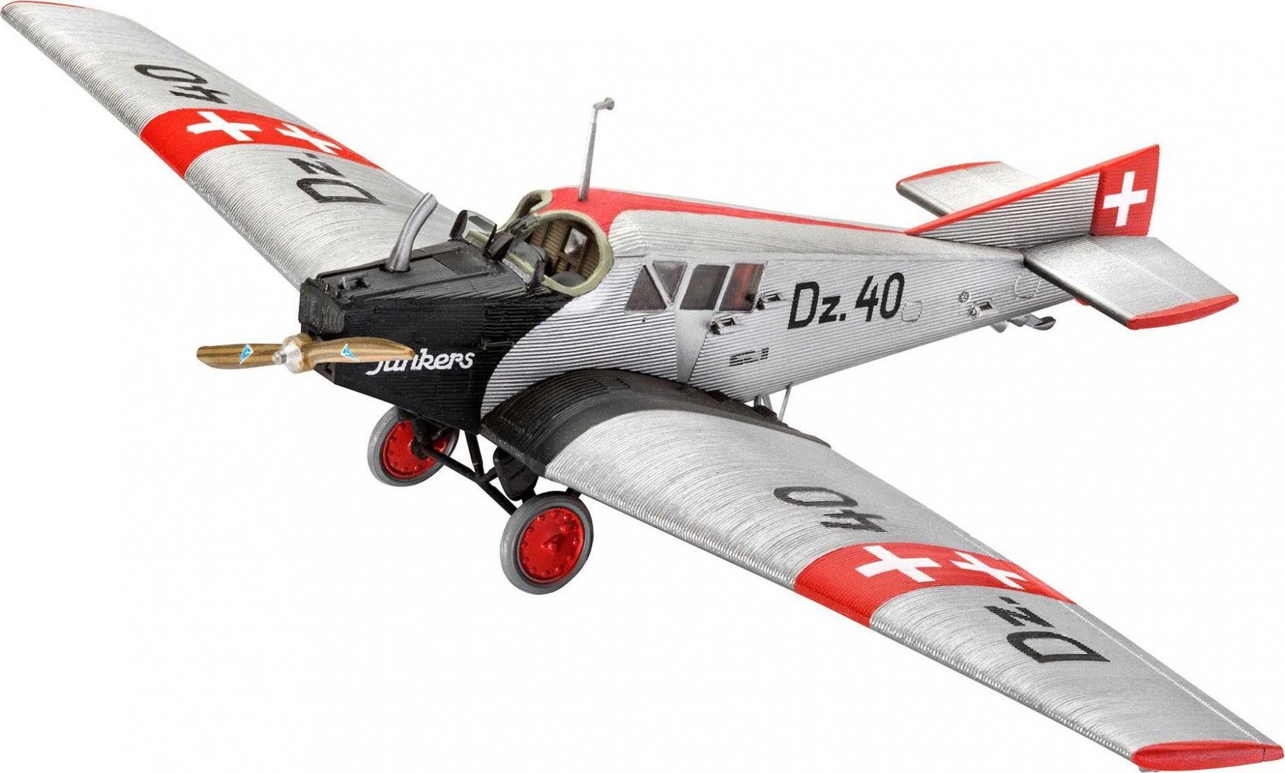 REVELL ModelSet letadlo 63870 - Junkers F.13 (1:72) - obrázek 1