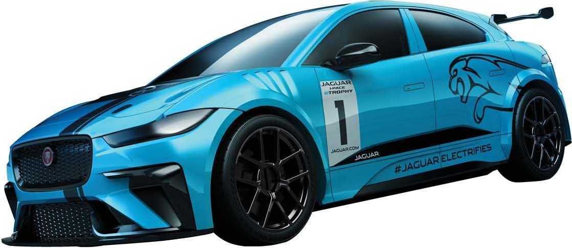 AIRFIX Quick Build auto J6033 - Jaguar I-PACE eTROPHY - obrázek 2