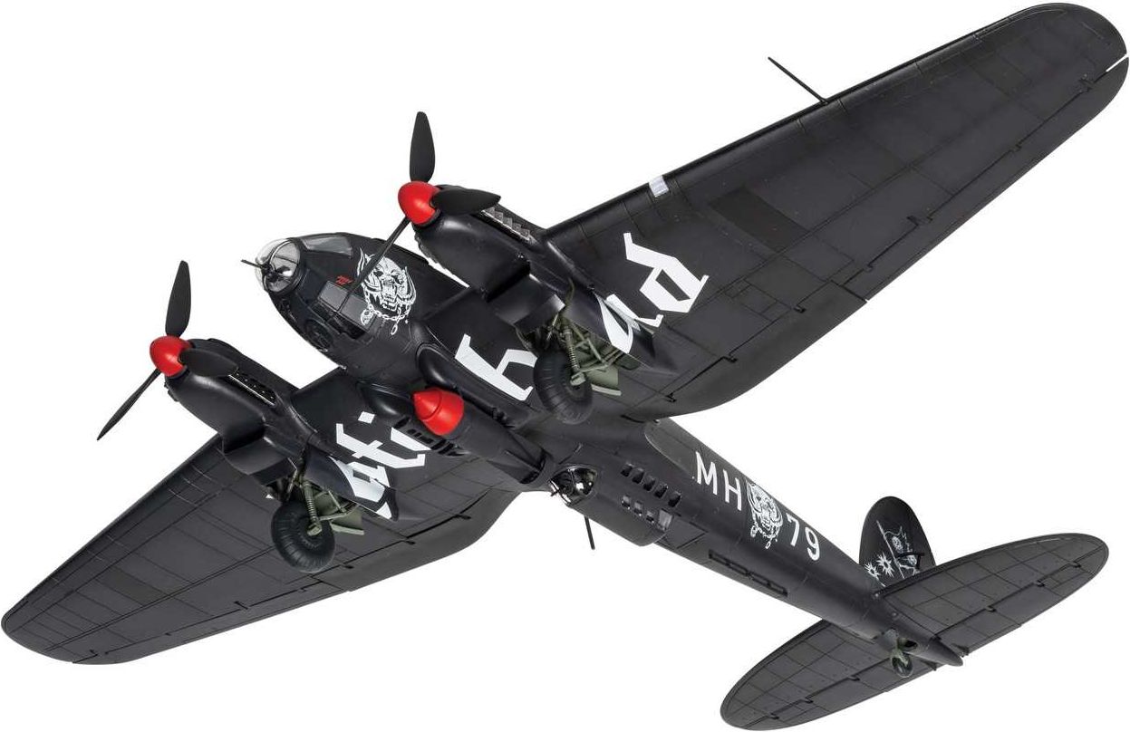 AIRFIX Classic Kit letadlo A07007B - Heinkel He111 H-6 Motorhead “Bomber” Limited Edition (1:72) - obrázek 4