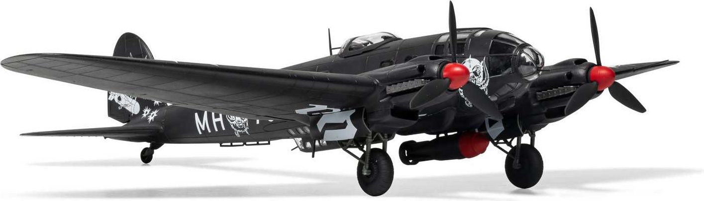 AIRFIX Classic Kit letadlo A07007B - Heinkel He111 H-6 Motorhead “Bomber” Limited Edition (1:72) - obrázek 5