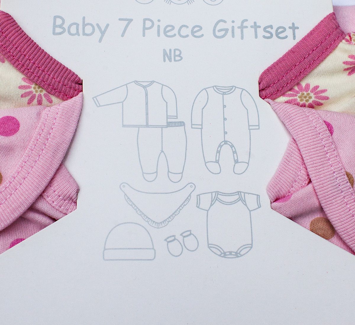 Nursery Time Kojenecká souprava kočička 7 dílná porodnice Velikost: 56 - obrázek 3