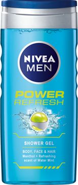 NIVEA Sprchový gel muži POWER REFRESH 250ml 80834 - obrázek 1