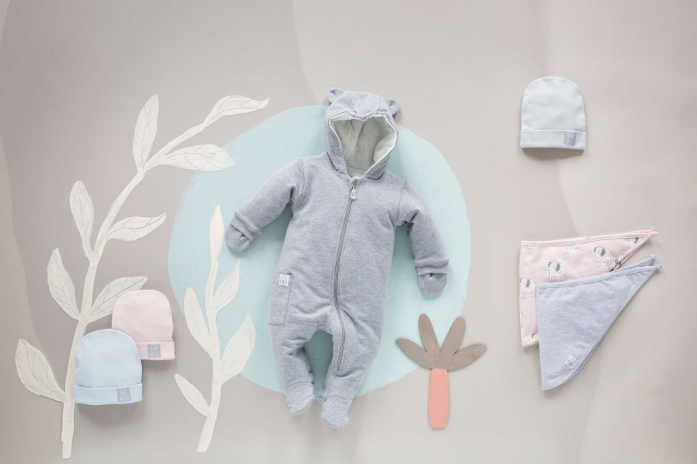 Čepička Pinokio Wild Animals Grey - obrázek 2