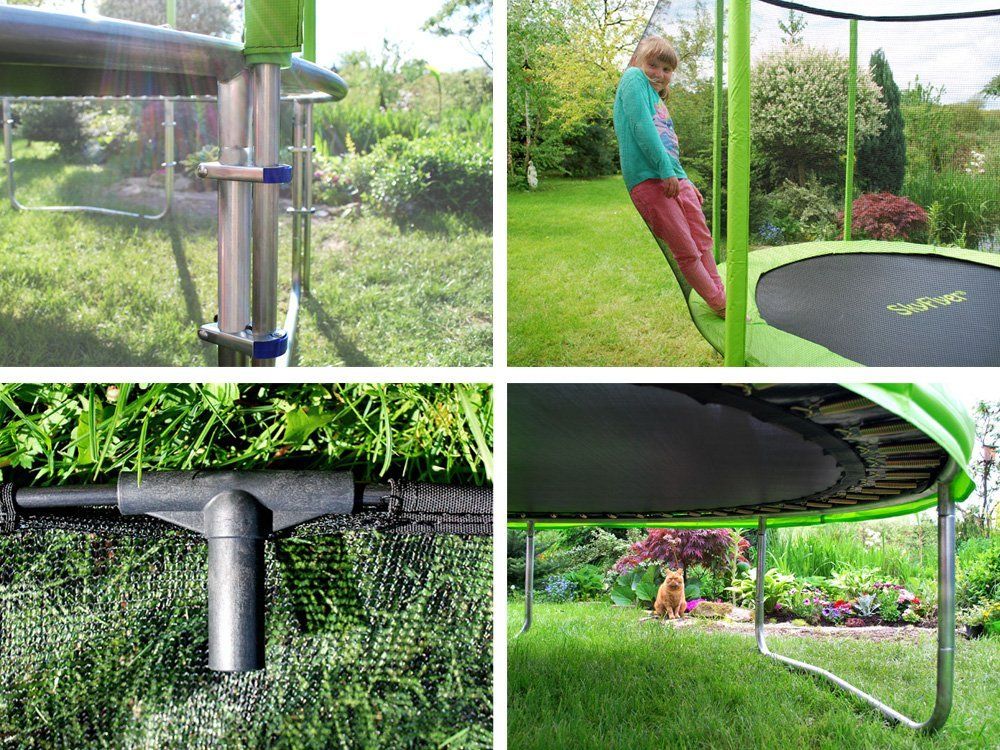 Zahradní trampolína SKY FLYER RING 2v1 180 cm - obrázek 9