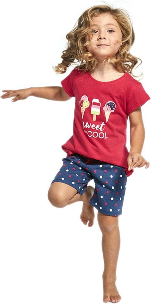 Cornette Dívčí pyžamo 787/80 kids cool, růžová, 110/116 - obrázek 1