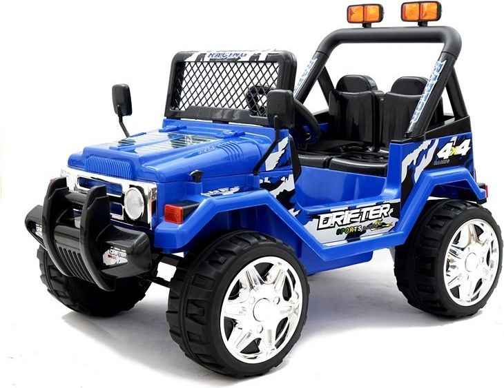 Mamido  Dětské elektrické autíčko Raptor pro dvě osoby modré - obrázek 1