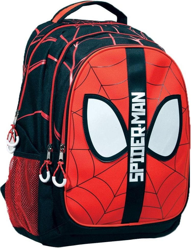 GIM Batoh Spiderman black red - obrázek 1