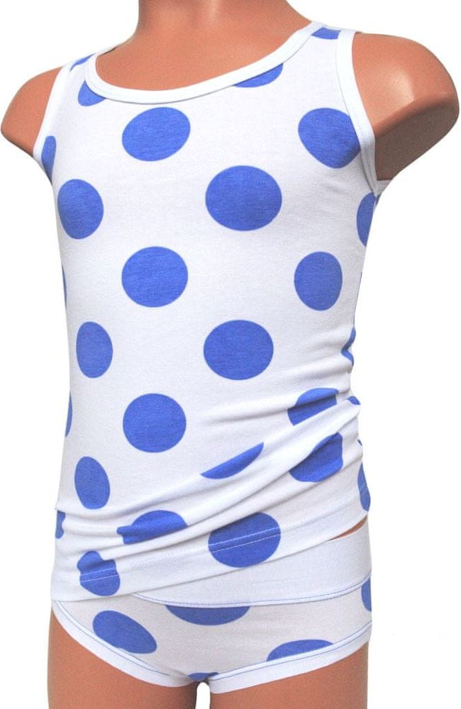 EMY Bimba Emy Bimba 1076 dívčí kalhotky s košilkou Barva: modrá, Objem: 9/10-134/140 - obrázek 1