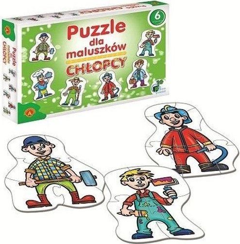 ALEXANDER Baby puzzle Chlapci 6v1 (2-7 dílků) - obrázek 1