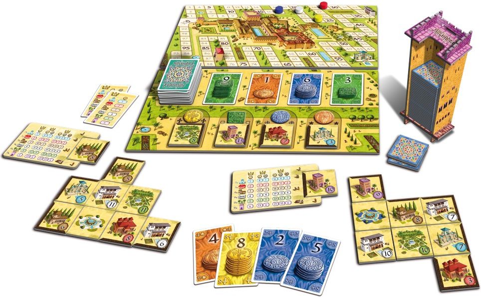 Queen games Alhambra EN/NL/DE/FR - obrázek 2