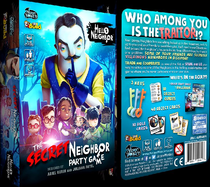 Arcane Wonders Hello Neighbor: The Secret Neighbor Party Game - obrázek 2