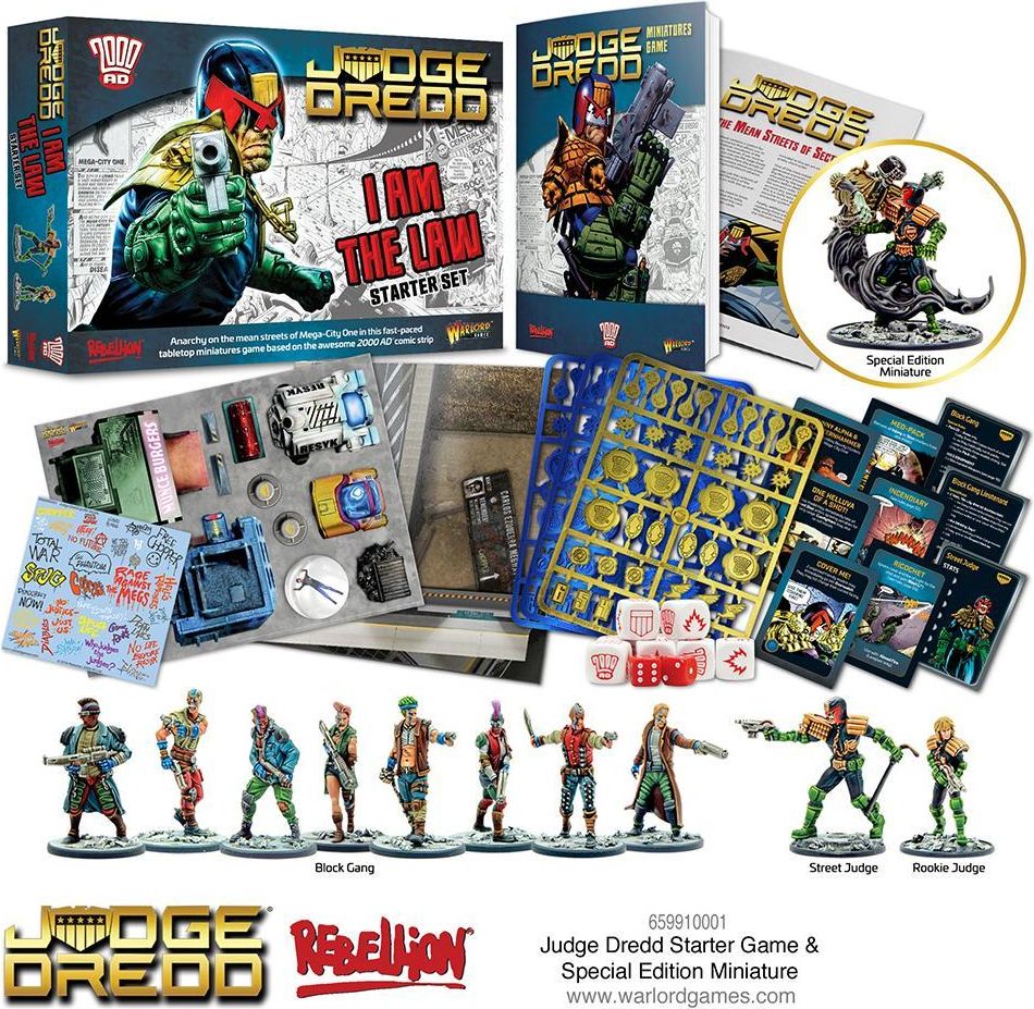Warlord Games Judge Dredd: I am the Law Starter Set - obrázek 2