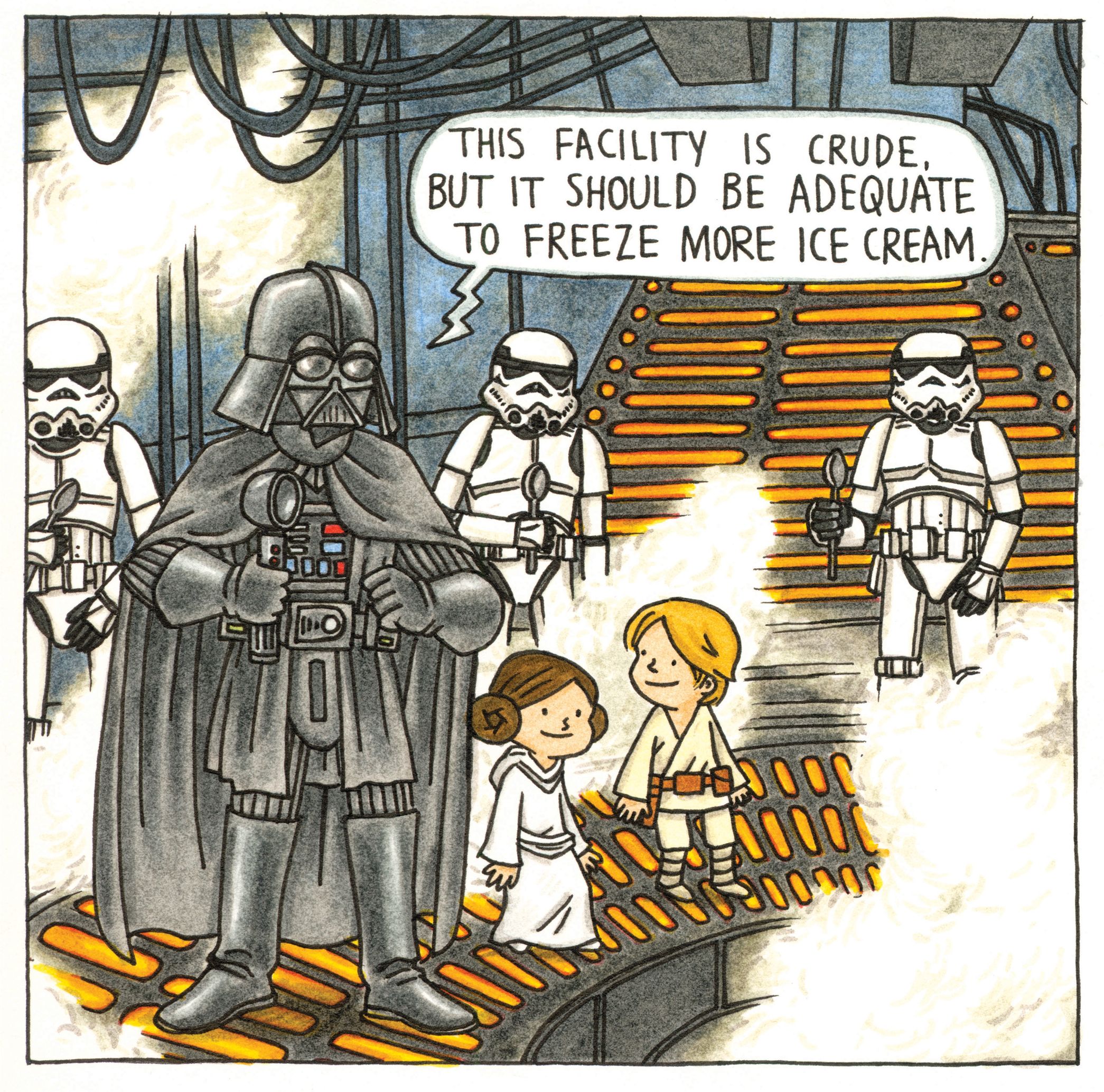 Abrams Darth Vader and Friends - obrázek 2