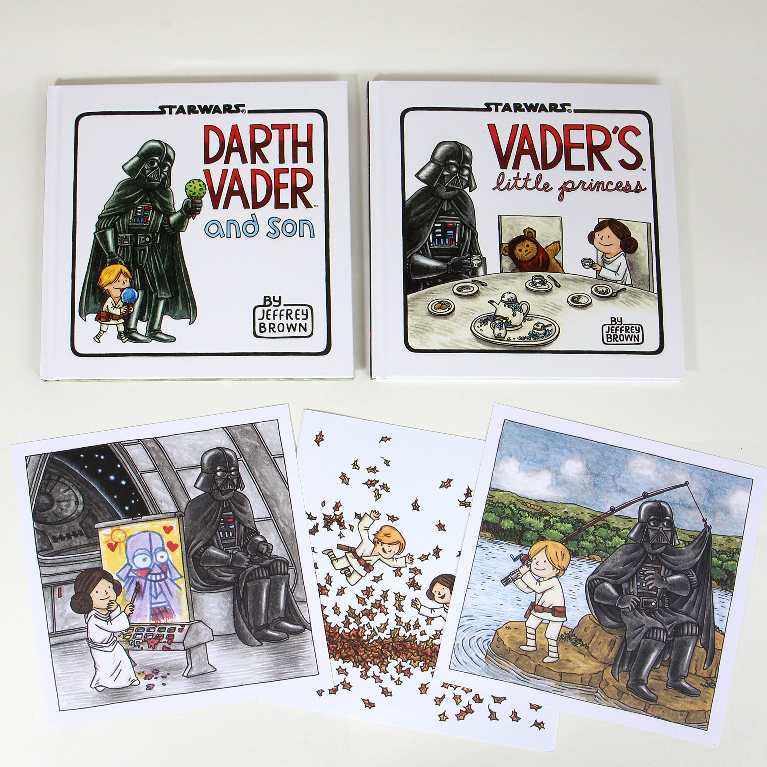 Abrams Darth Vader and Son/Vader's Little Princess Deluxe Boxed Set - obrázek 2