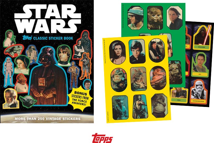 Abrams Star Wars Topps Classic Sticker Book - obrázek 2