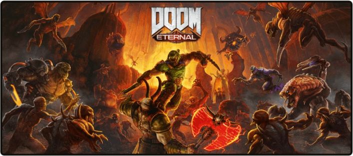 Gaya Entertainment Doom Eternal - Marauder Oversized podložka - obrázek 1