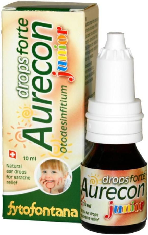 Aurecon ušní kapky Junior Forte 10 ml - obrázek 1