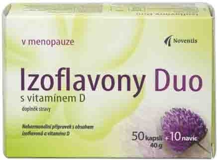 Izoflavony Duo s vitamínem D 60 kapslí - obrázek 1