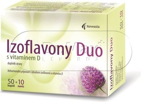 Izoflavony Duo s vitamínem D 60 kapslí - obrázek 2