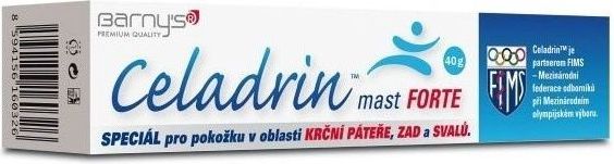 Barnys Celadrin mast FORTE 40 g - obrázek 1
