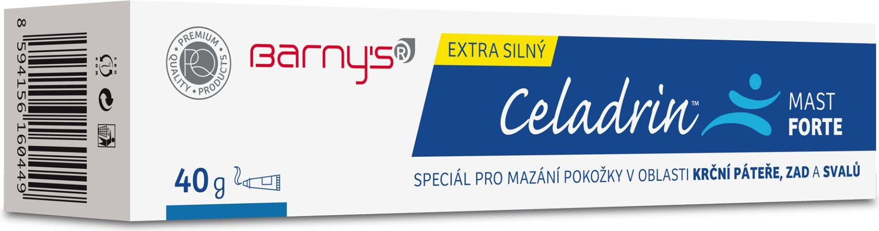 Barnys Celadrin mast FORTE 40 g - obrázek 2