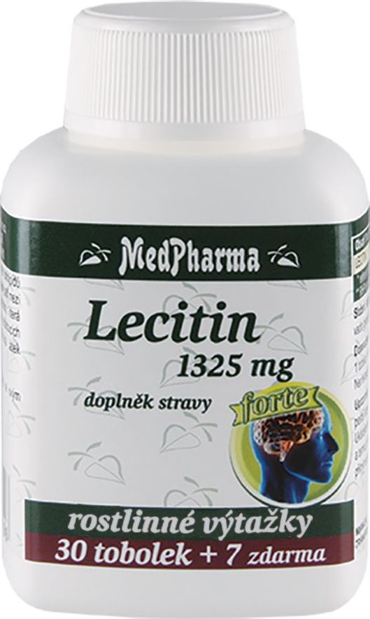 Medpharma Lecitin Forte 1325 mg 37 tobolek - obrázek 1