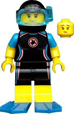 LEGO  66641 minifigurky 12. Sea Rescuer - obrázek 1