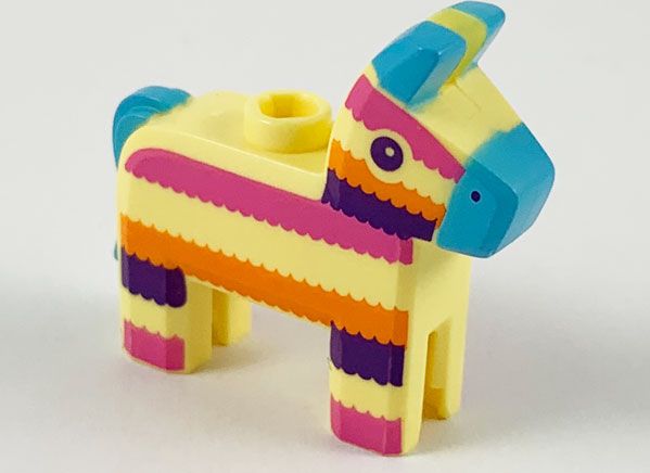 LEGO  66641 minifigurky 01.1 Piñata Horse with Medium Azure Ears - obrázek 1