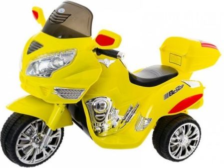 Euro Baby Akumulatorový motocykl - žlutý - obrázek 1